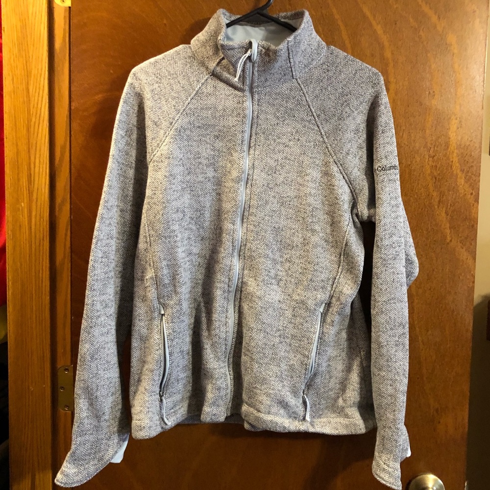 Columbia Herringbone Zip-Up - XL